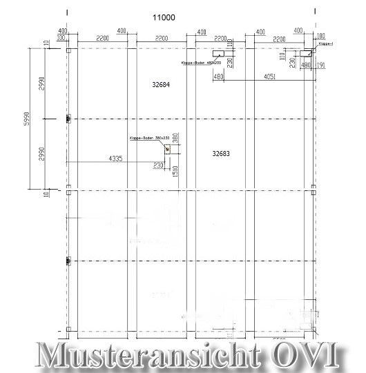 Fundamentmusteransicht